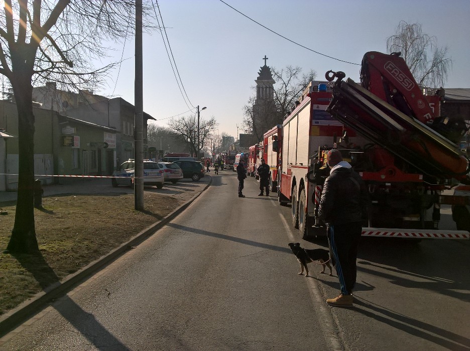 wybuch gazu kamienica poznań dębiec - Leon Bielewicz