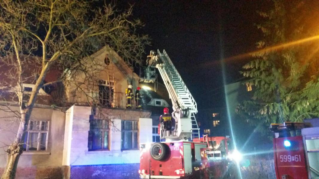 pożar domu szamotuły - Przemysław Stochaj