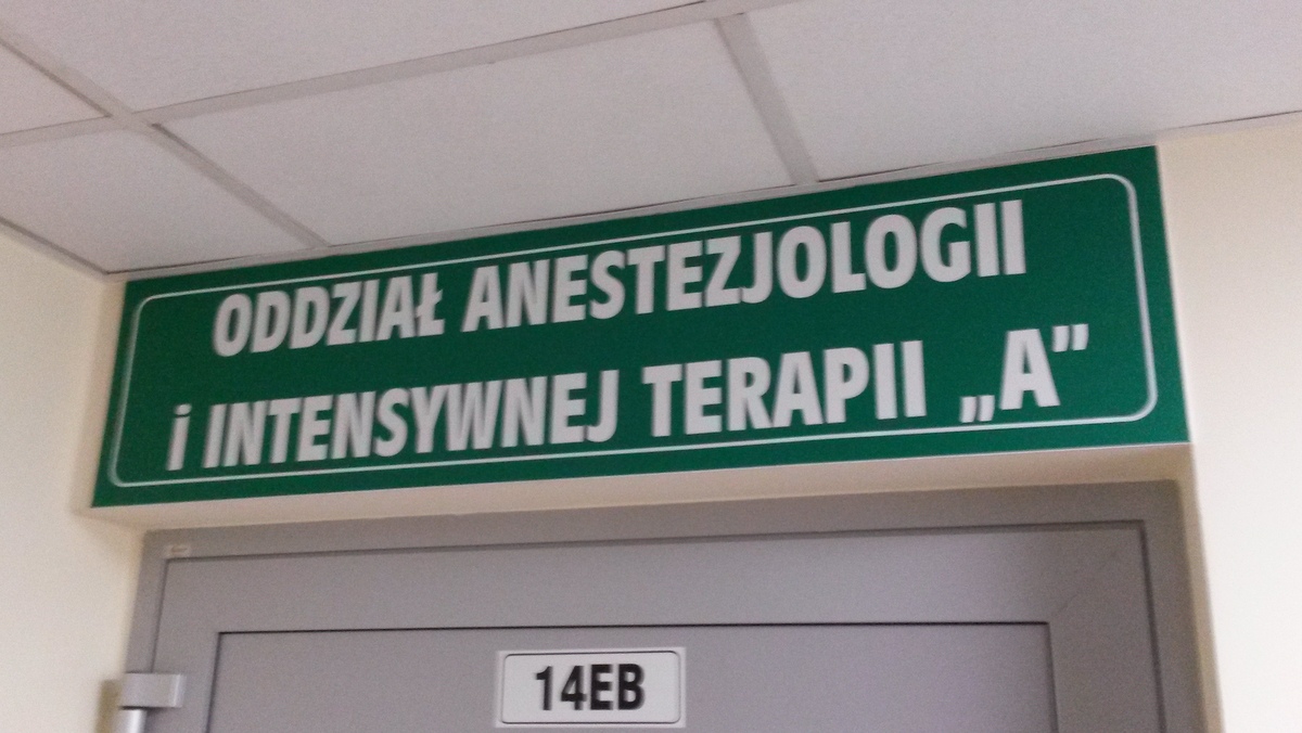 szpital pacjent wybuch - Jacek Butlewski