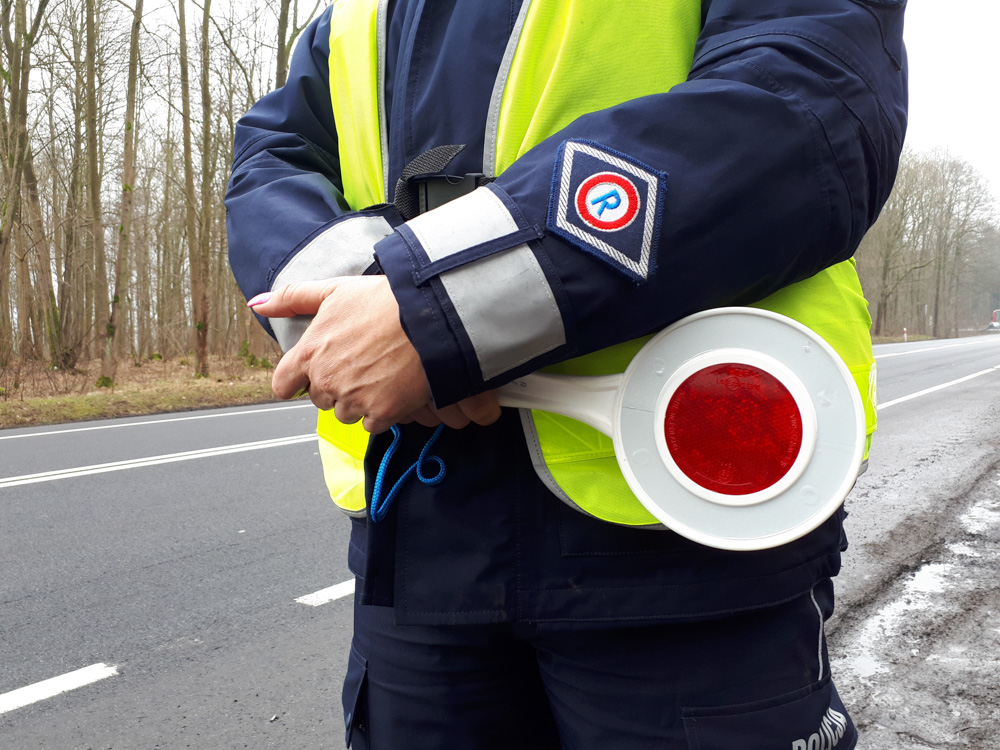 policja policjanci kontrola drogowa - Karolina Rej