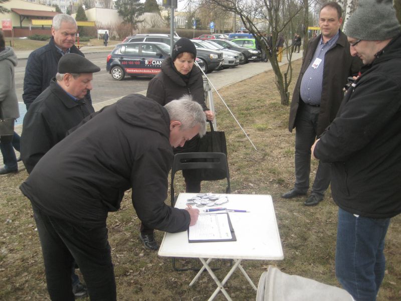 protest pko punktowi odpadów 3 - Rafał Regulski