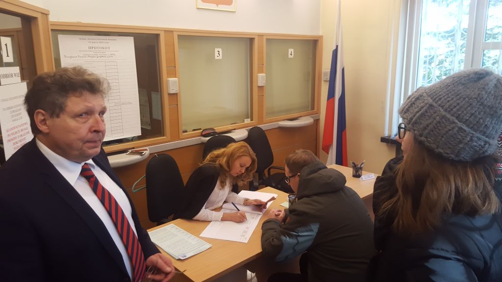 wybory konsulat rosja - Michał Jędrkowiak