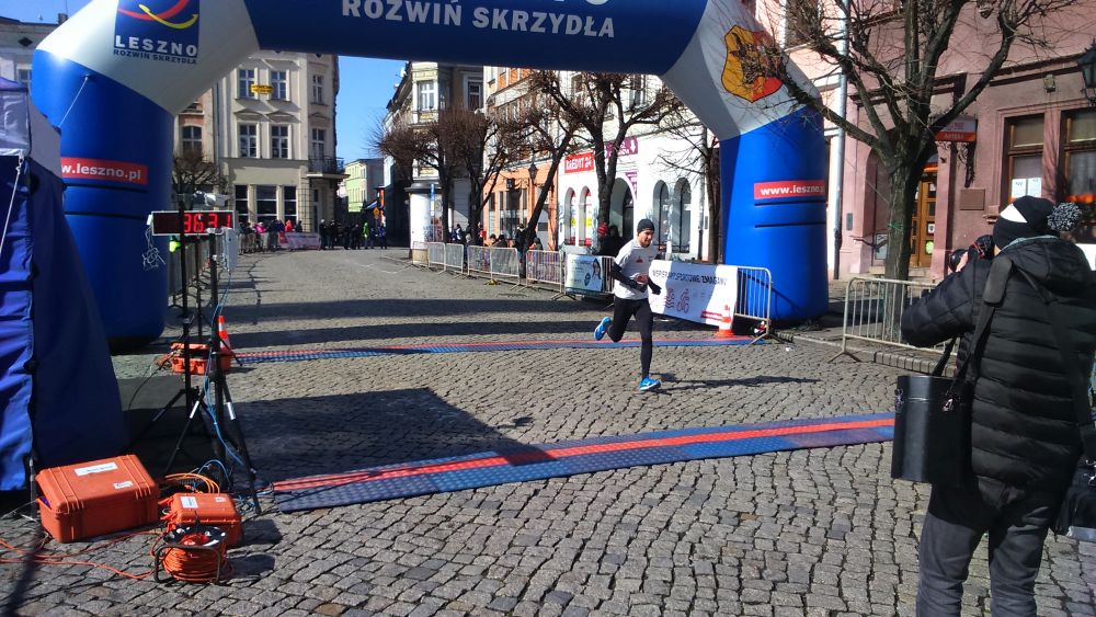 półmaraton leszno - Jacek Marciniak