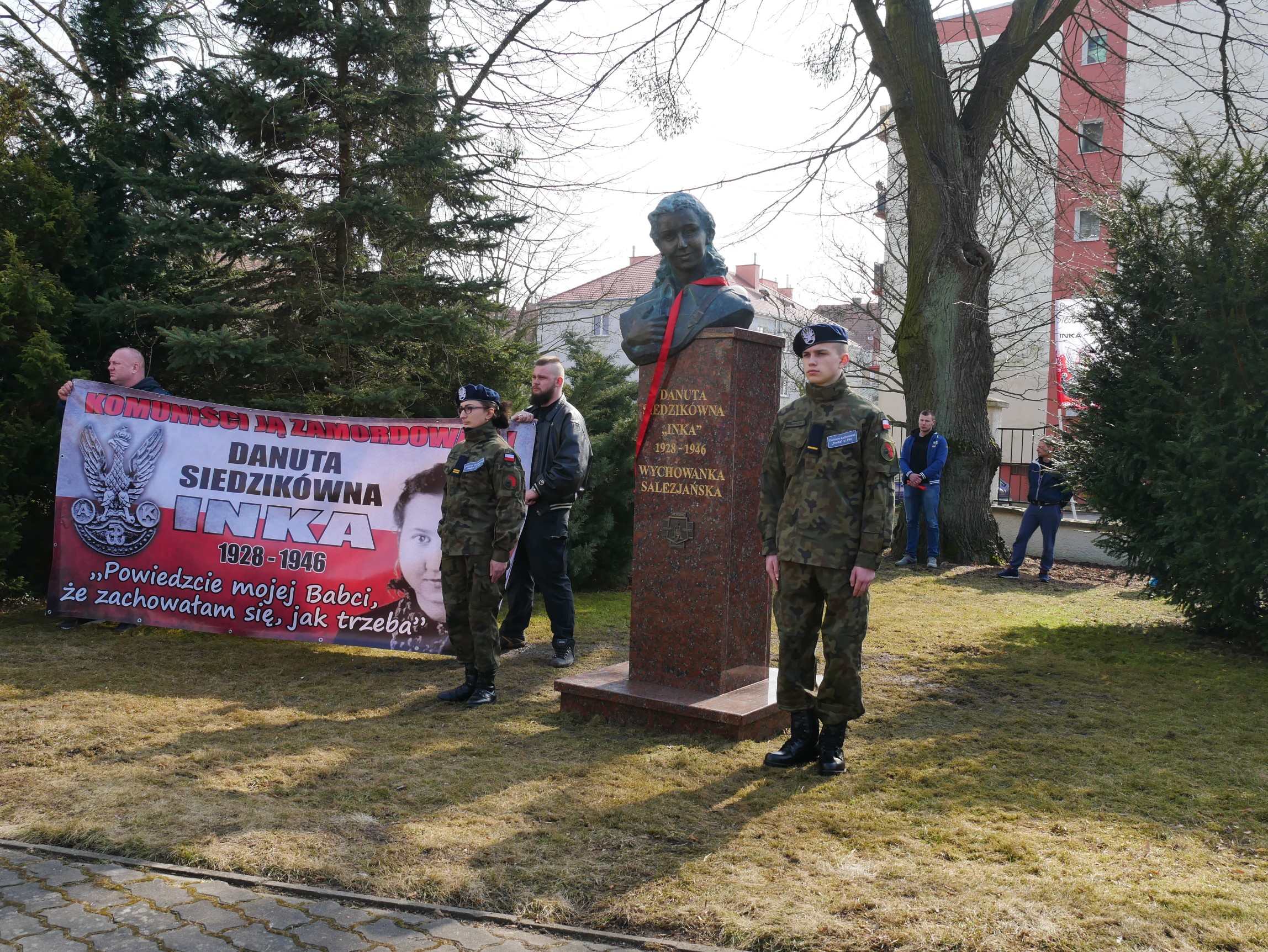 odsłonięcie pomnika inki inka piła - Kacper Witt