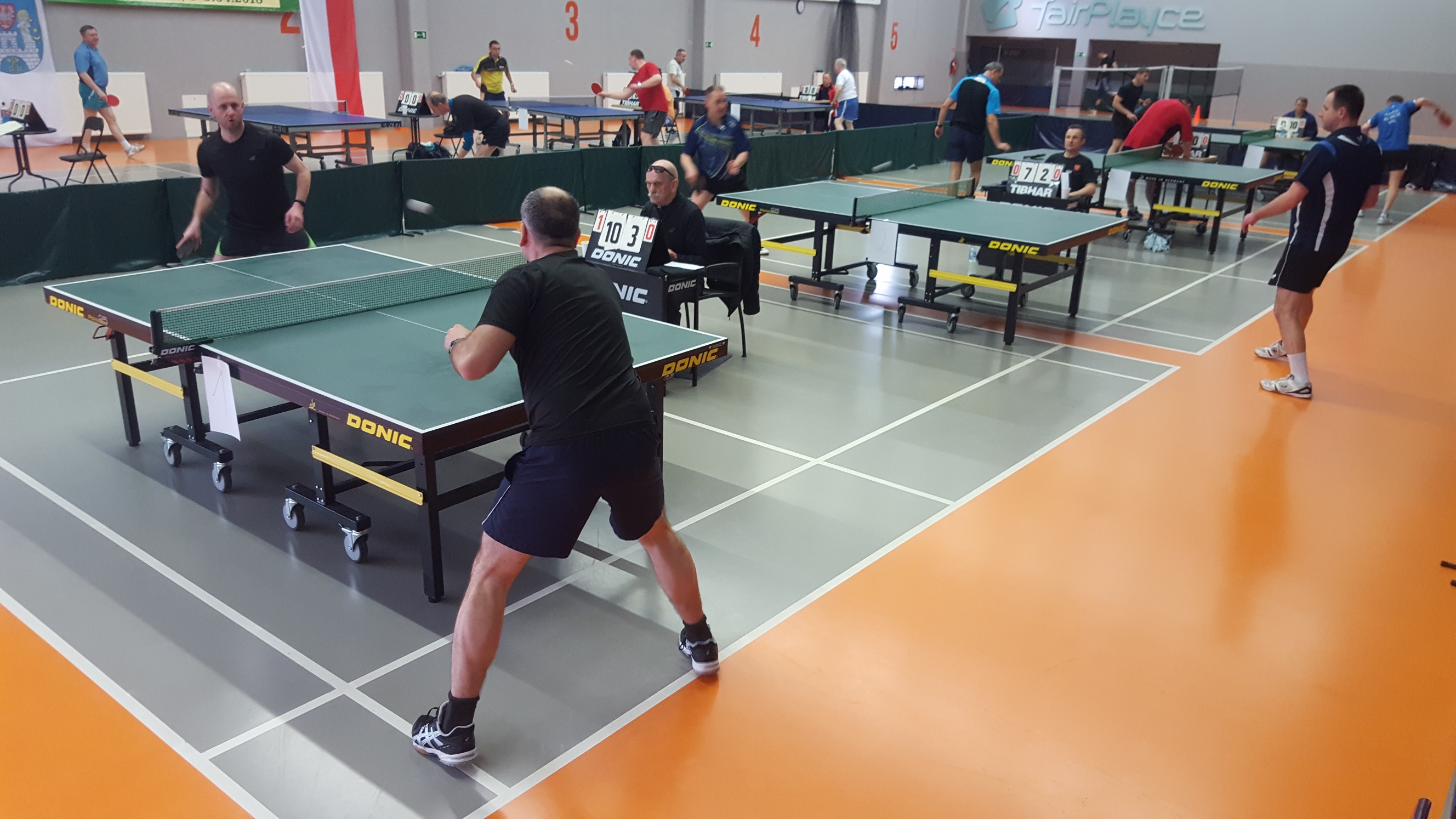 mistrzostwa polski księży w tenisie stołowym - Michał Jędrkowiak