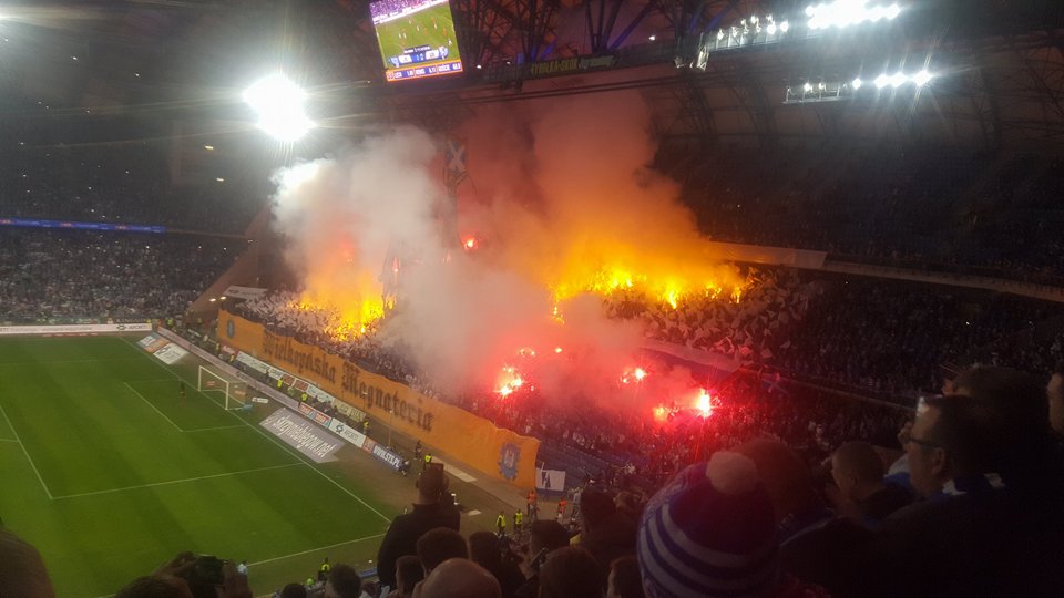 kibice lech górnik - Joanna Kardasz-Dyc