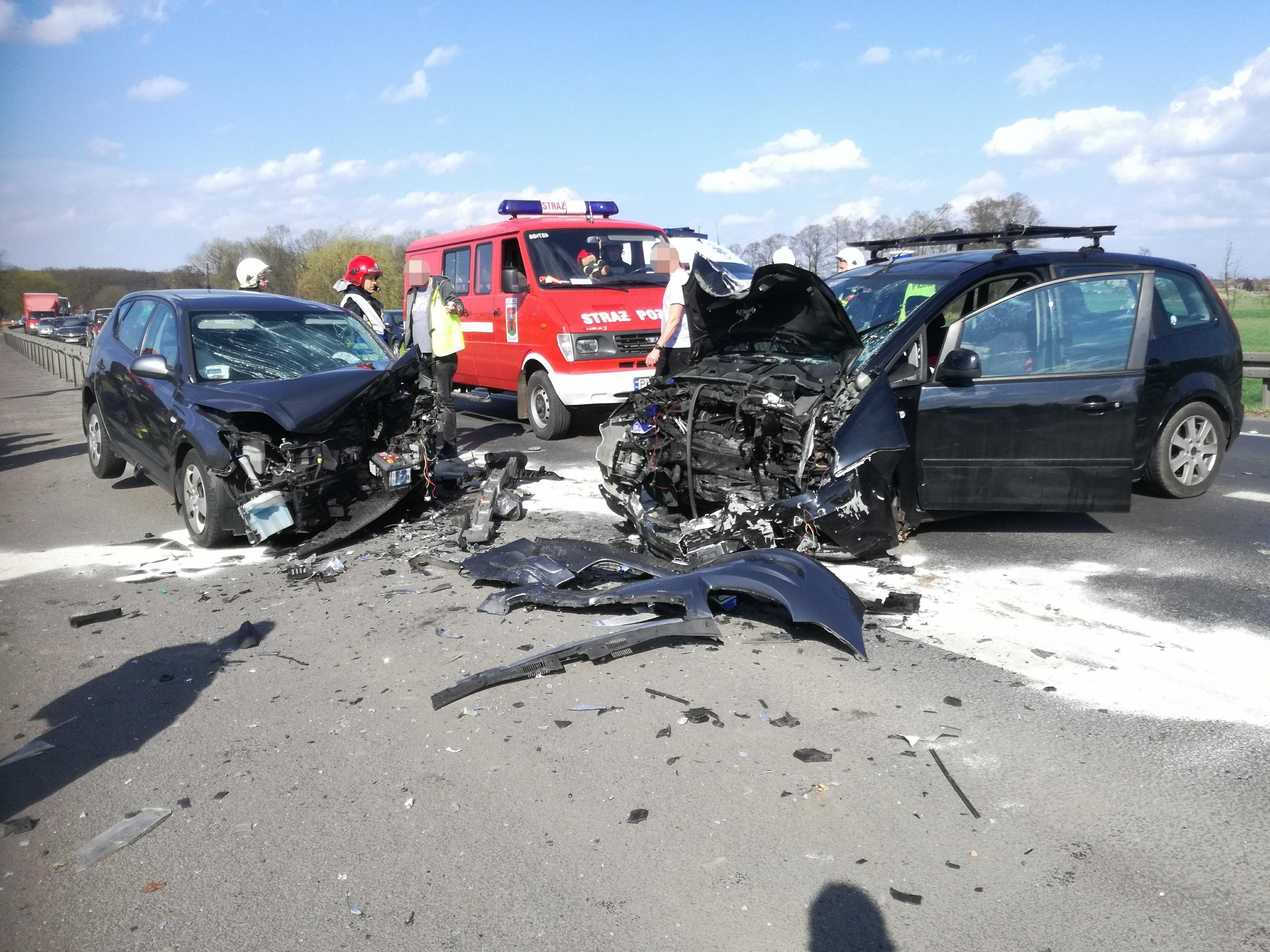 wypadek śmigiel glińsko s5 - Wolsztyn112