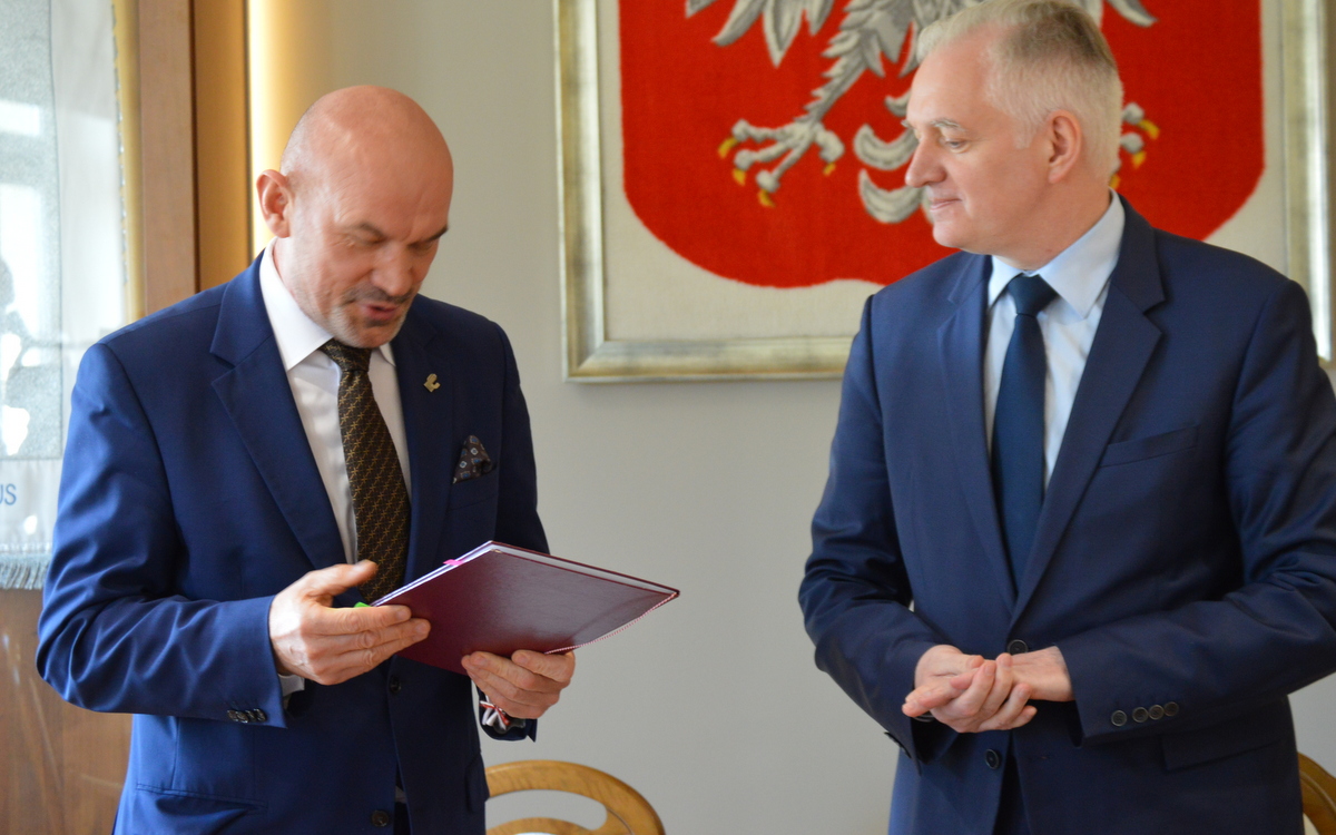 Jarosław Gowin Piła - Przemysław Stochaj