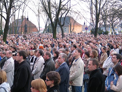 Pożegnanie papieża - Poznań - Archiwum Radia Merkury