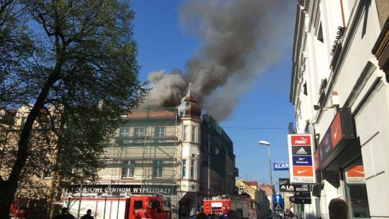 pożar kępno - Komenda Wojewódzka Państwowej Straży Pożarnej