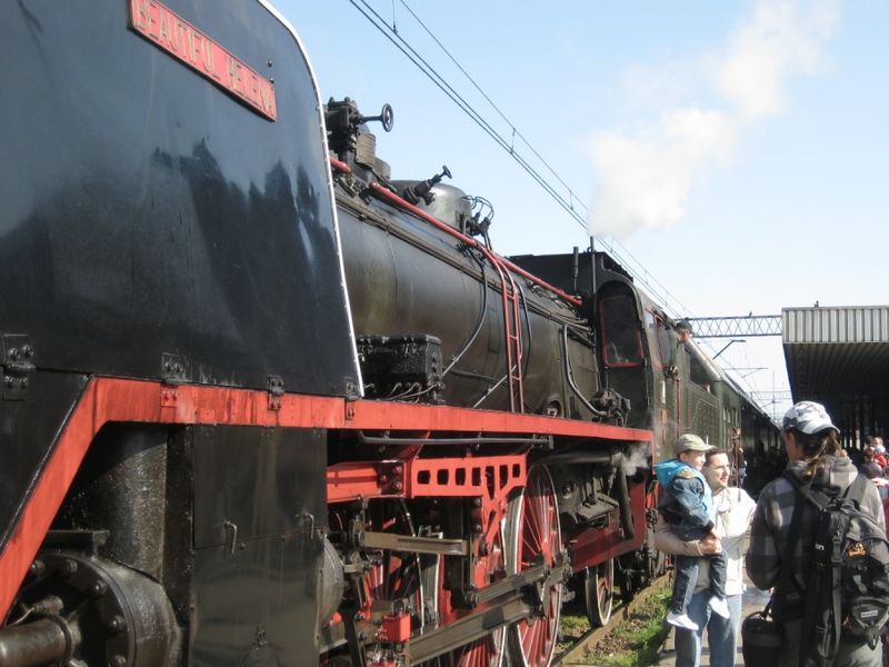 Parowozem z Poznania do Wolsztyna - Agnieszka Maciejewska