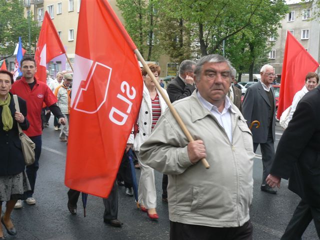 Pochód 1-majowy Konin - Iwona Krzyżak - Archiwum Radia Merkury