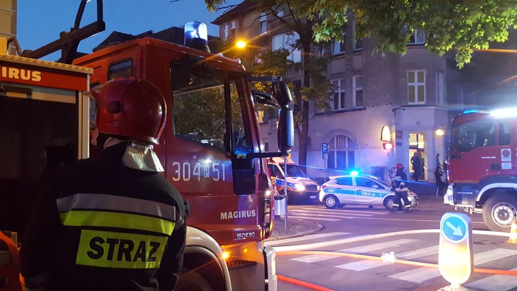 pożar jeżyce - Michał Jędrkowiak