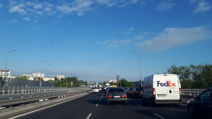 trasa katowicka korek - Wojciech Sikorski