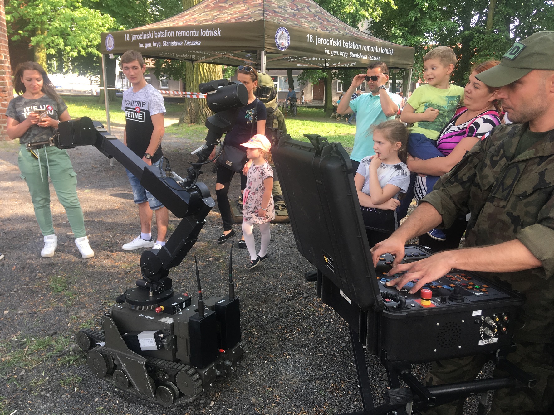 obóz orła białego jarocin robot - Rafał Regulski