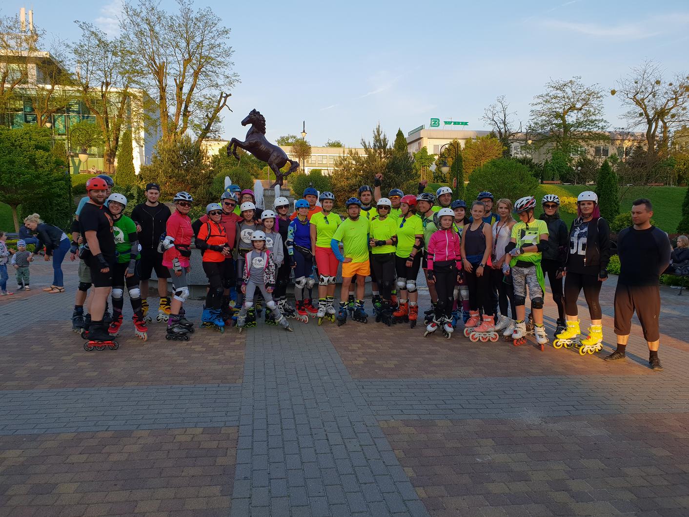 rolkarze rolki konin wyścig - Aleksandra Braciszewska-Benkahla