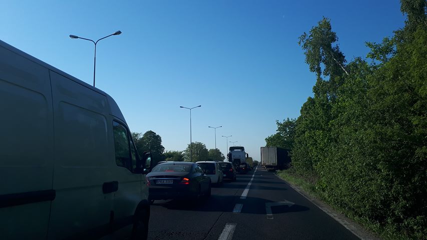 trasa katowiecka znowu korek - Wojciech