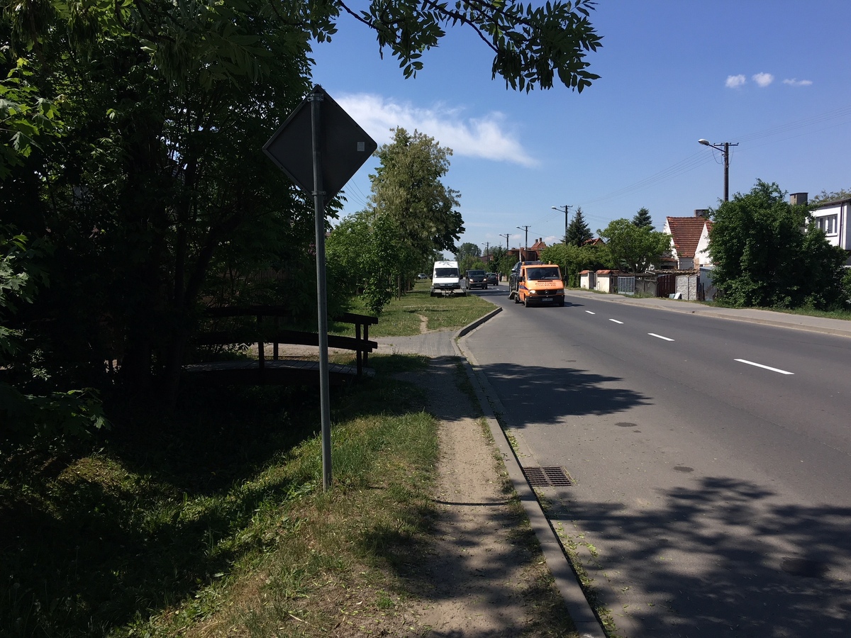 Pobiedziska ulica skąd policja zabrała mężczyznę - Rafał Muniak