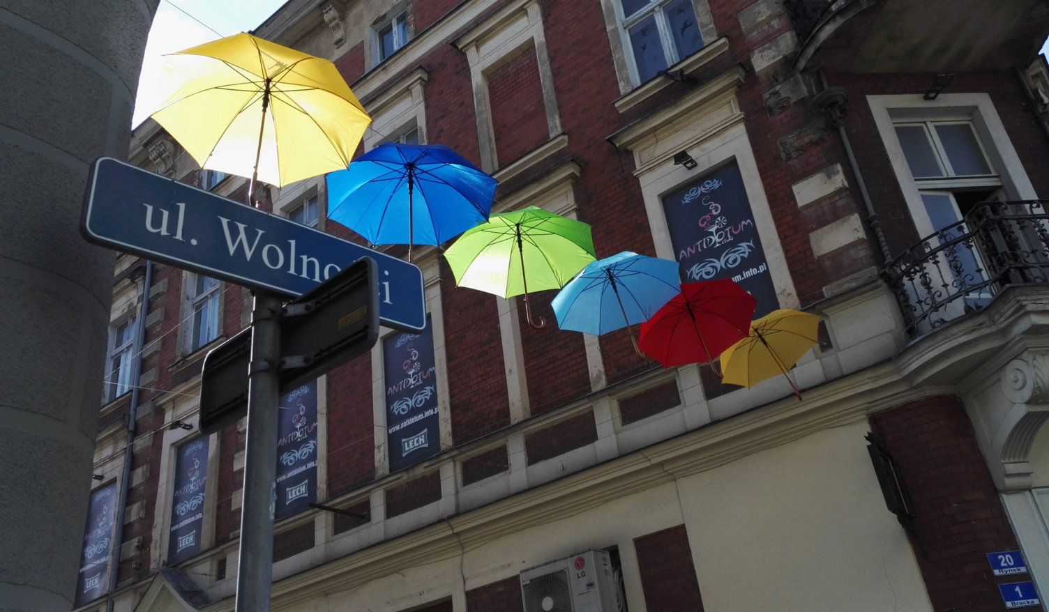 parasolki leszno - Miasto Leszno