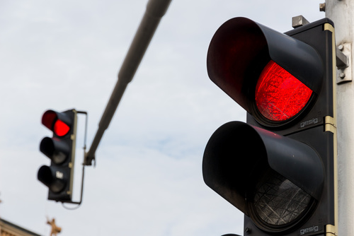 czerwone światło - Fotolia