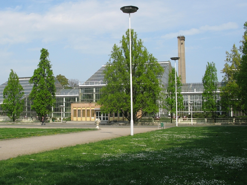 Palmiarnia Poznańska - pawilony - Radio Merkury