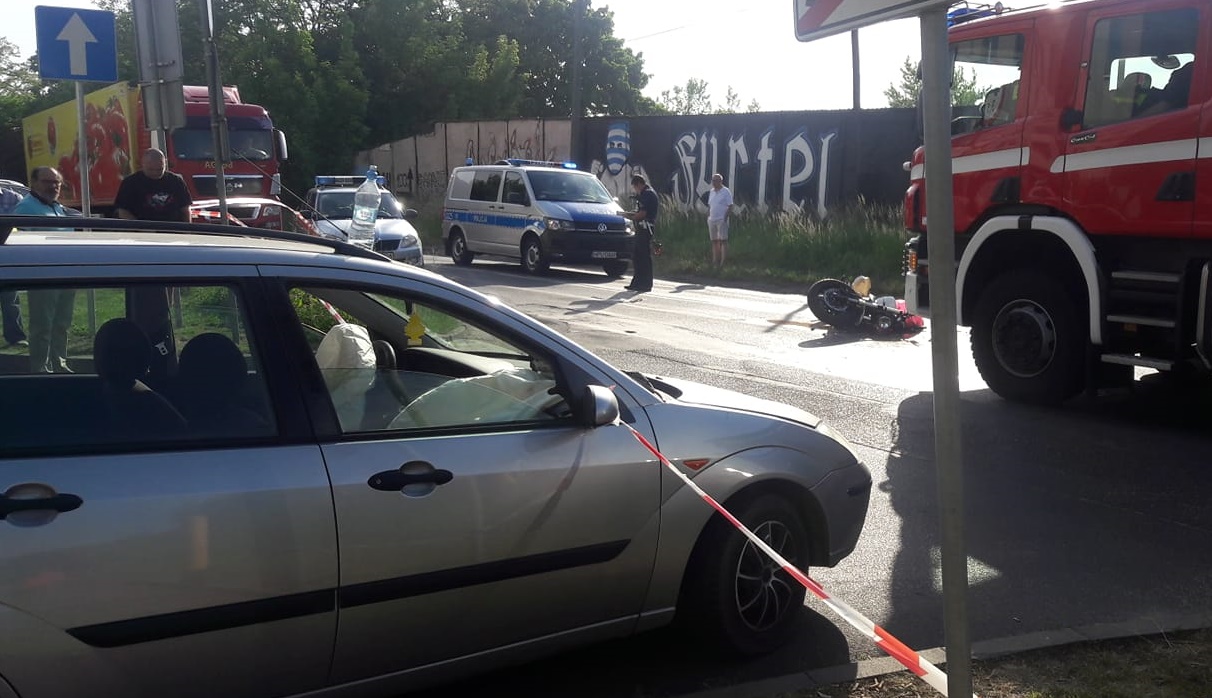 KOZIEGŁOWY MOTOCYKLISTA - Łukasz Olejniczak - Facebook /Motosygnały/