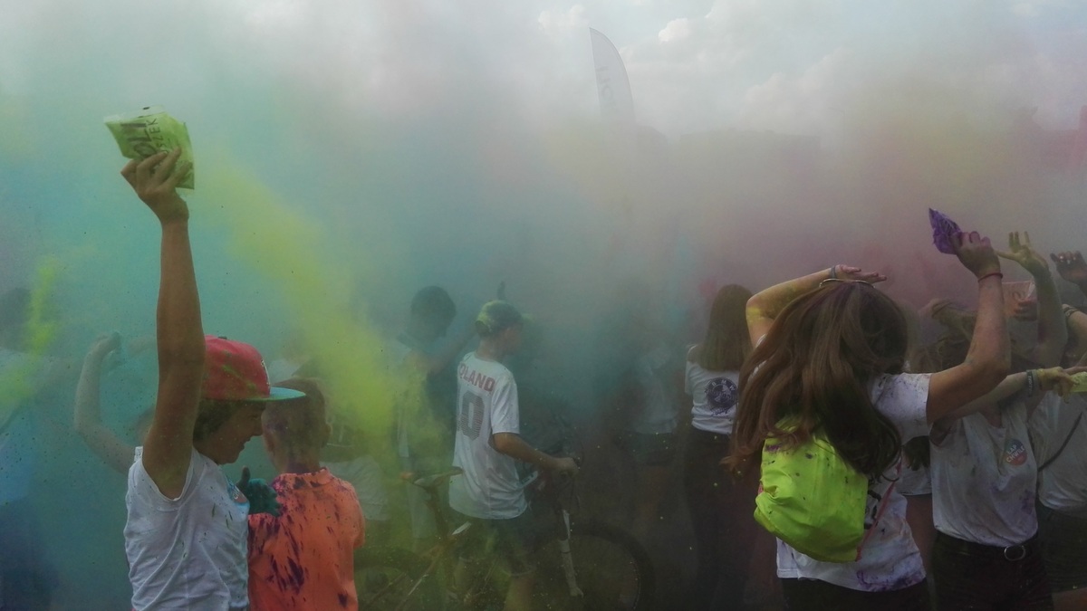 święto holi w Koninie - Sławomir Zasadzki