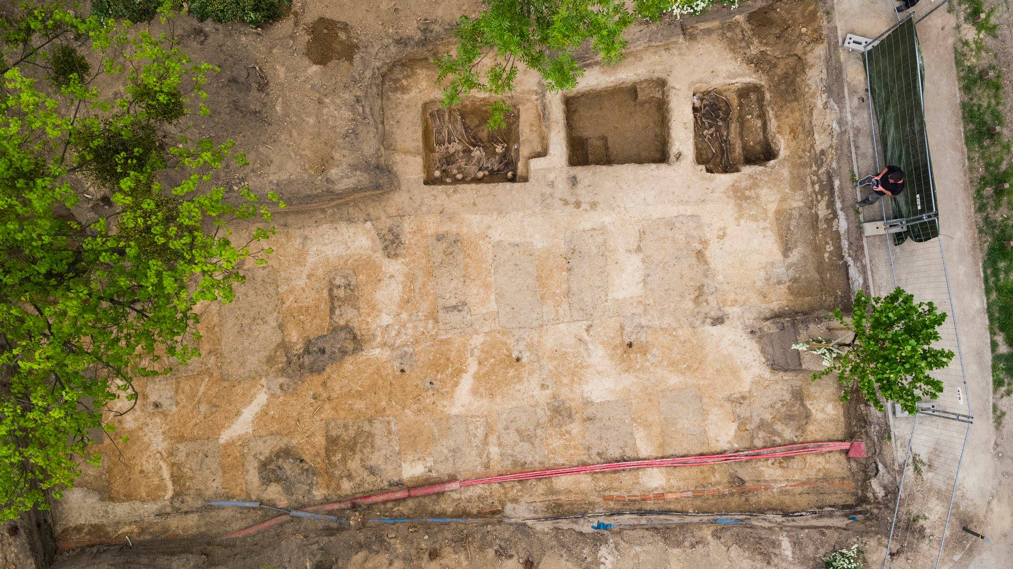 szczątki znalezisko park heweliusza NKWD Poznań - IPN Biuro Poszukiwań i Identyfikacji