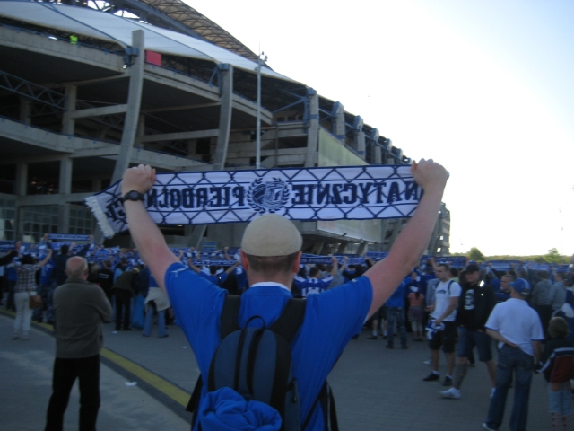 kibice lecha zamknięty stadion2