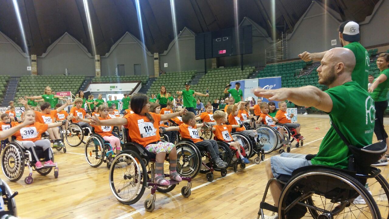 spartakiada niepełnosprawnych dzieci - Magdalena Konieczna