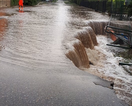 kórnik ulewa 1 - OSP Czmoń
