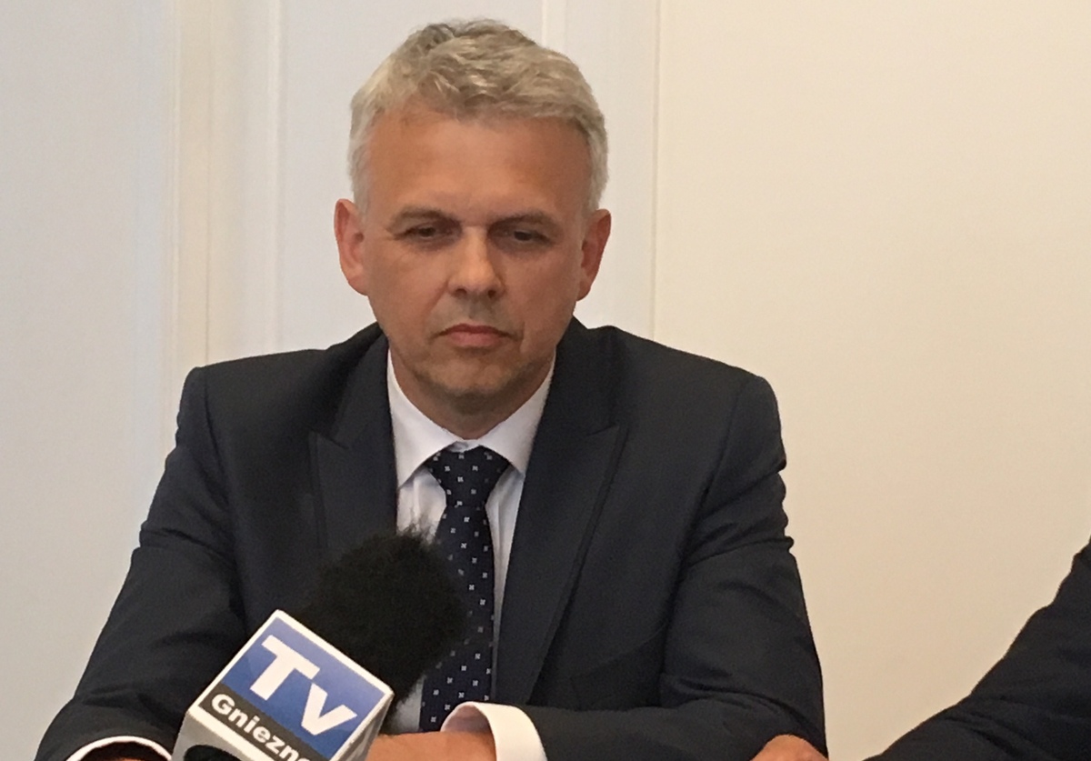 kandydat na prezydenta Gniezna z PiS Paweł Kamiński - Rafał Muniak