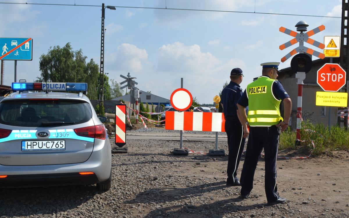 wypadek rydzyna tory policja - Rzecznik prasowy KMP w Lesznie Monika Żymełka