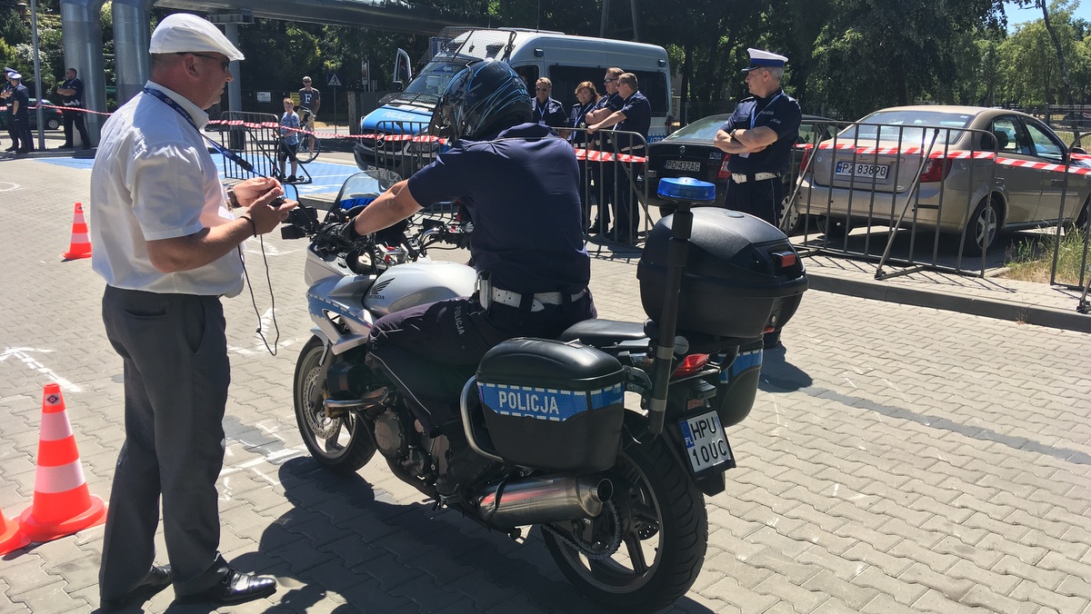 konkurs na najlepszego policjanta drogówki Swarzędz 2018 - Adam Michalkiewicz