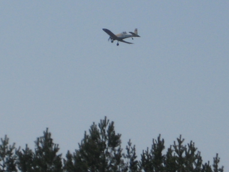 Samolot gaśniczy - Piła - Wiesława Pinkowska