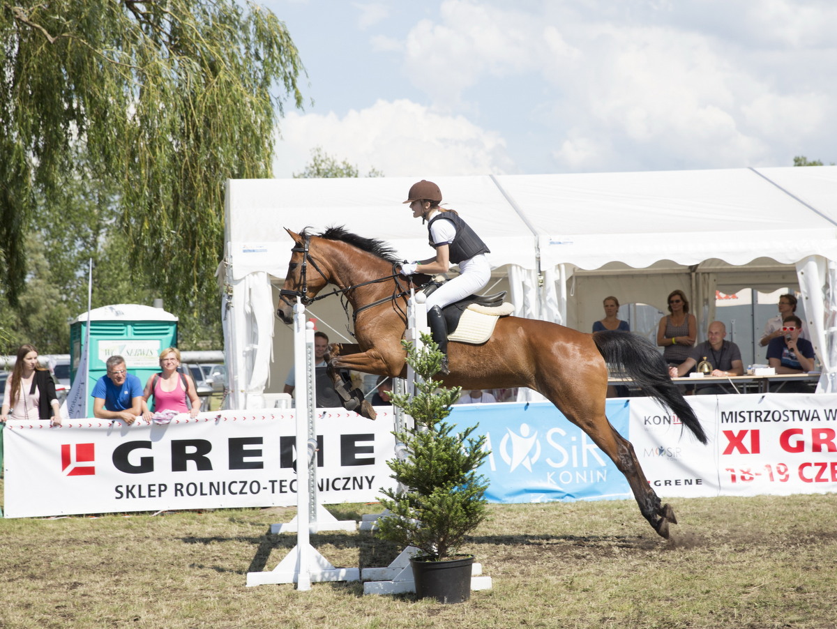 dzieci koń skoki - Grene Cup