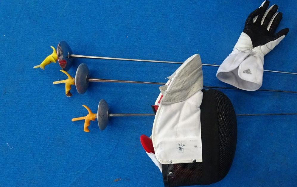 szermierka szermierz - Szymon Mazur