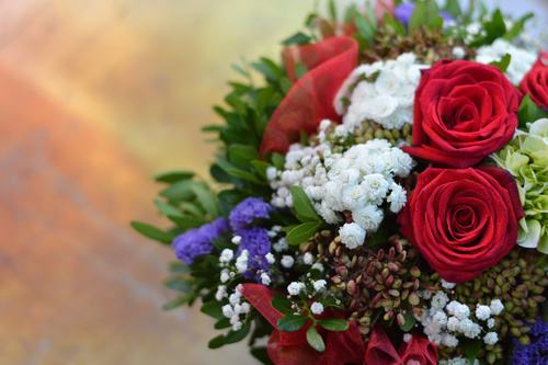 róże bukiet kwiaty - Fotolia