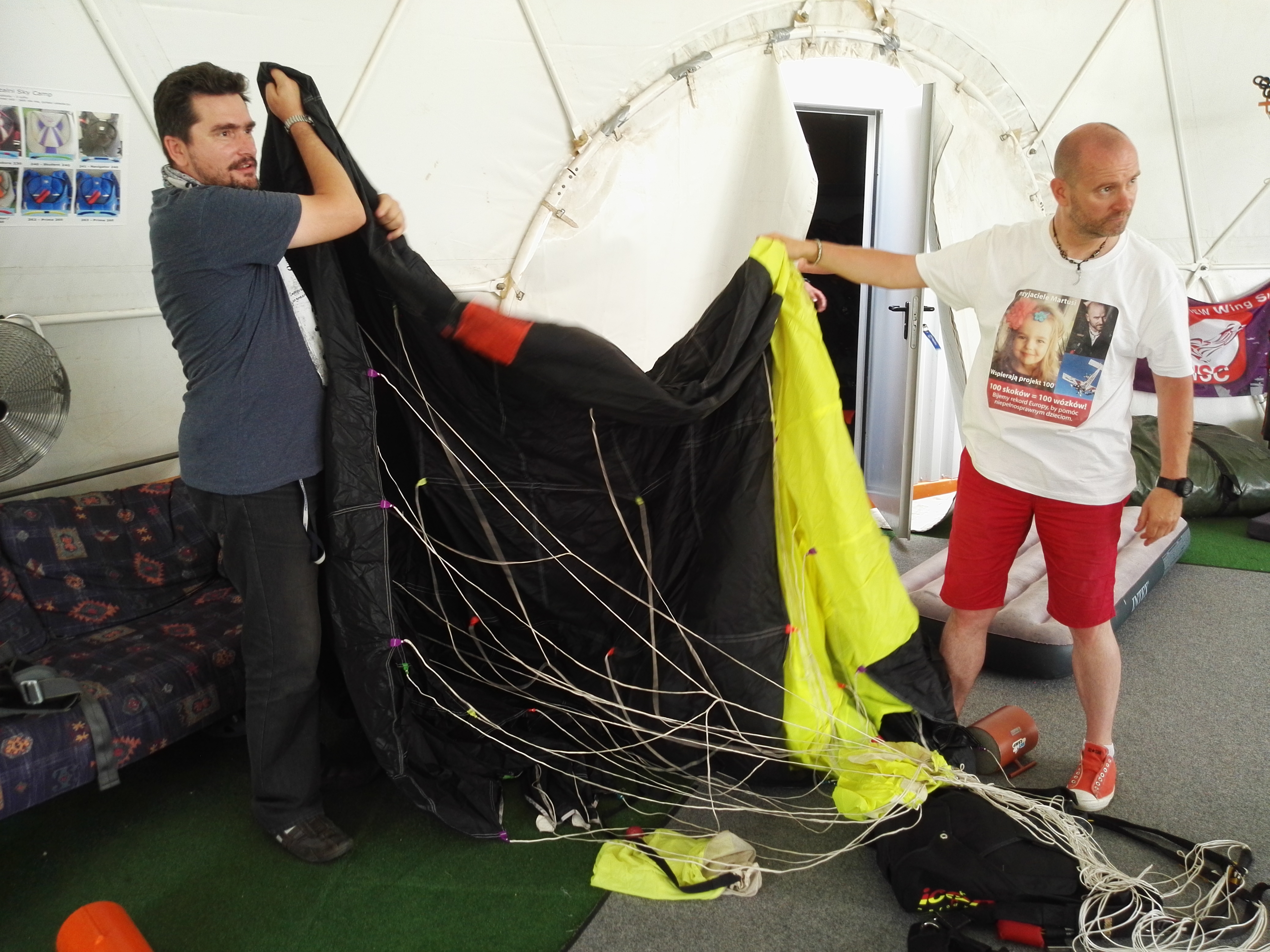 spadochron - Sławomir Zasadzki