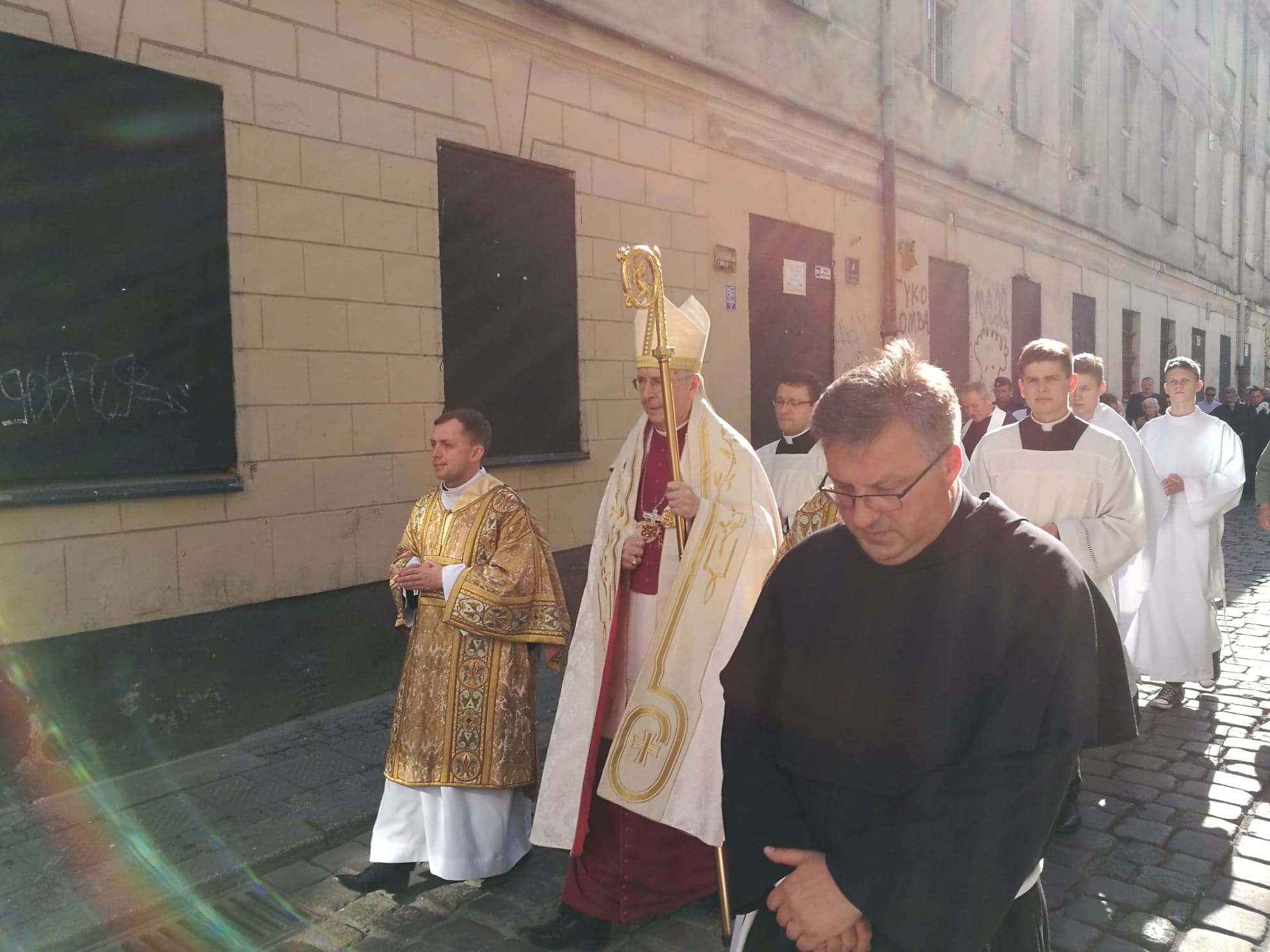 Jubileuszowa procesja w Poznaniu - Gracjan Jaworski