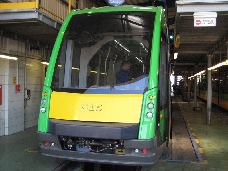 Tramwaj Tramino - zielony - Adam Sołtysiak