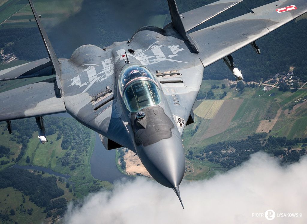 mig29 myśliwiec samolot - Piotr Łysakowski