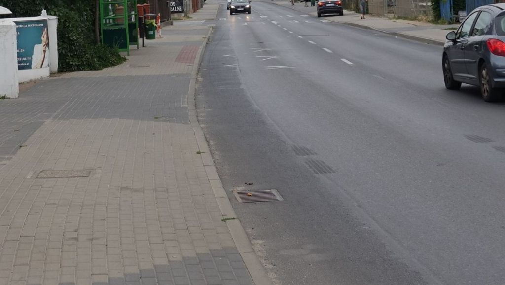 malwowa przed remontem - ZDM Poznań