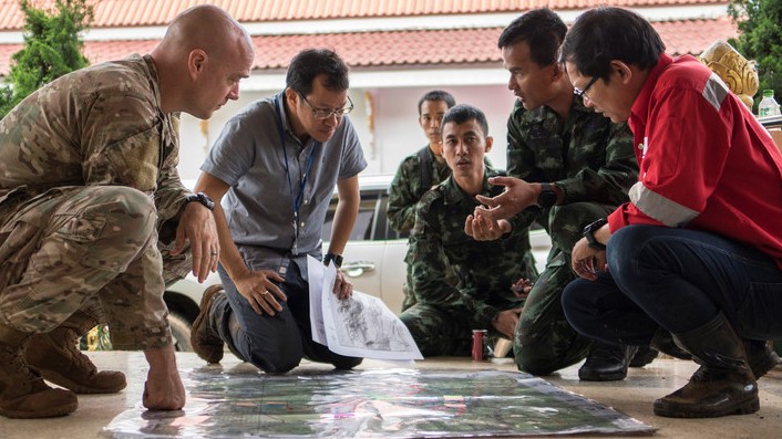 akcja ratunkowa tajlandia - Pentagon