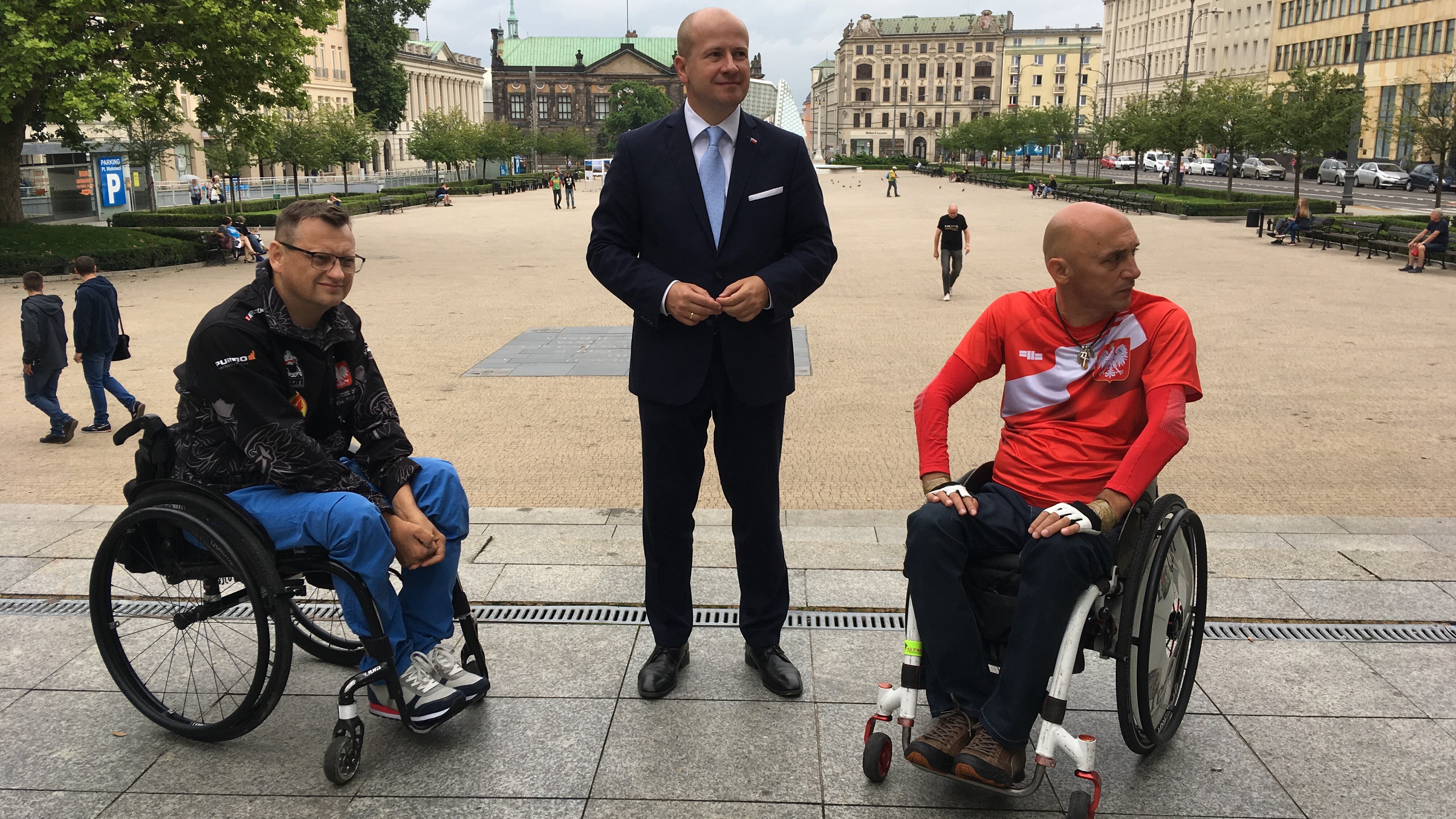 polscy rugbyści na wózkach - Adam Michalkiewicz