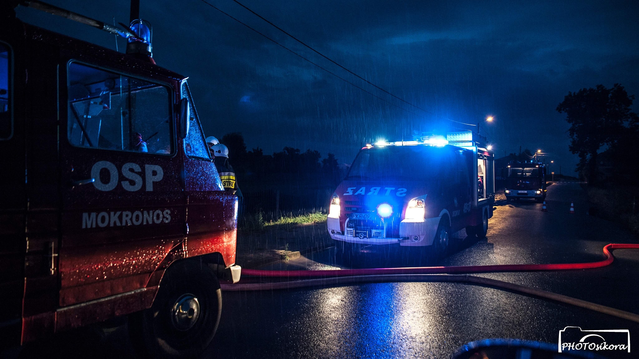 podtopienia koźmin - Szymon Sikora - OSP Koźmin