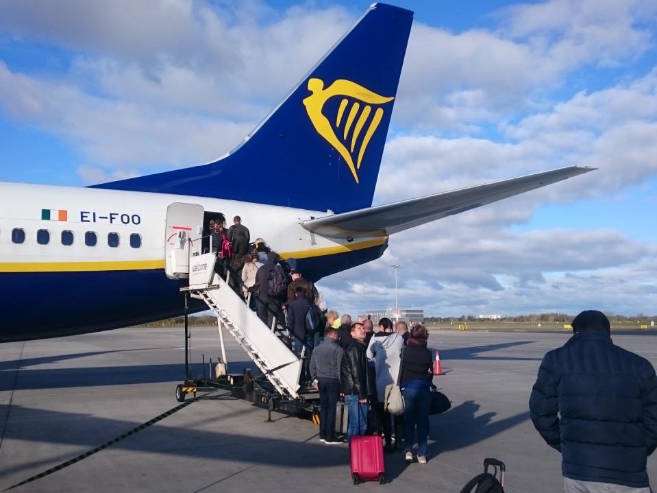 samolot ryanair - Wojciech Chmielewski