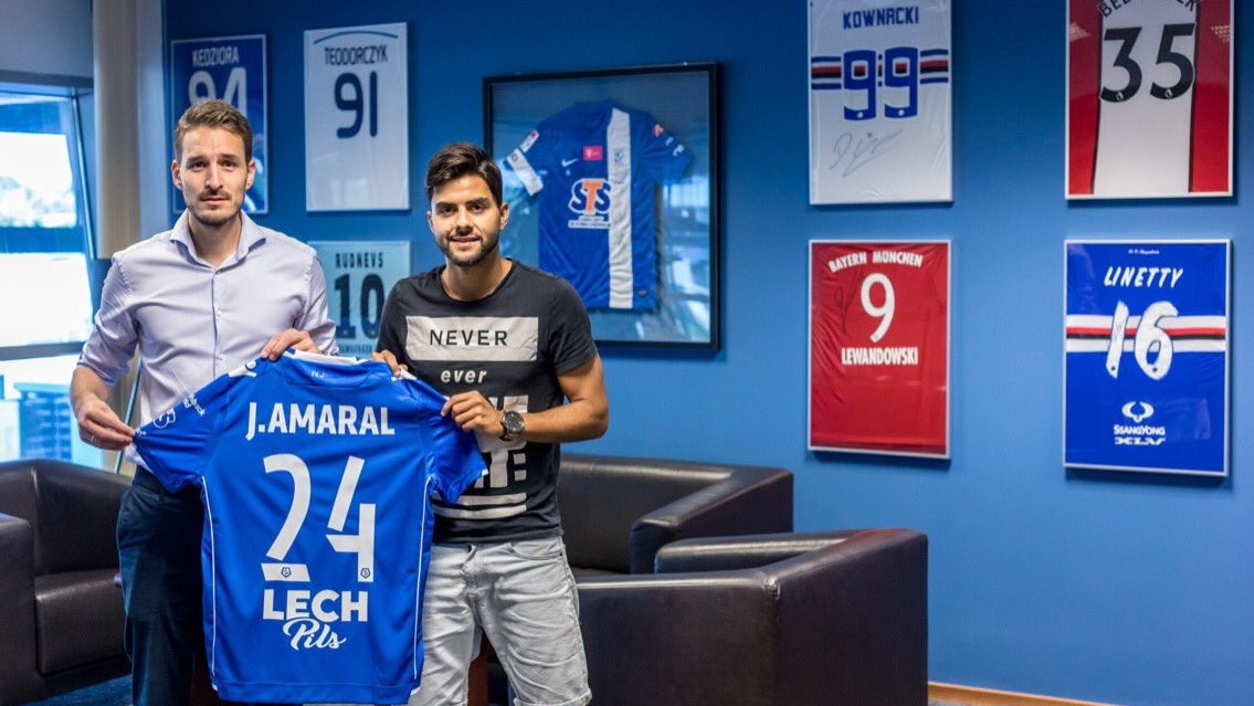 jao amaral - Lech Poznań : Marcin Rajczak