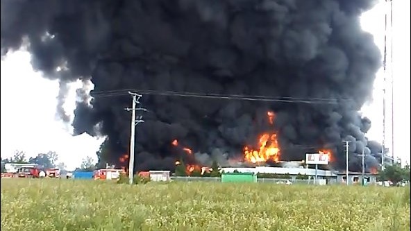 pożar w okolicach torunia - remiza.pl