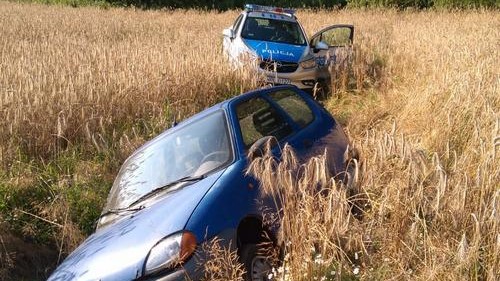 pościg policja seicento osieczna - KPP Leszno